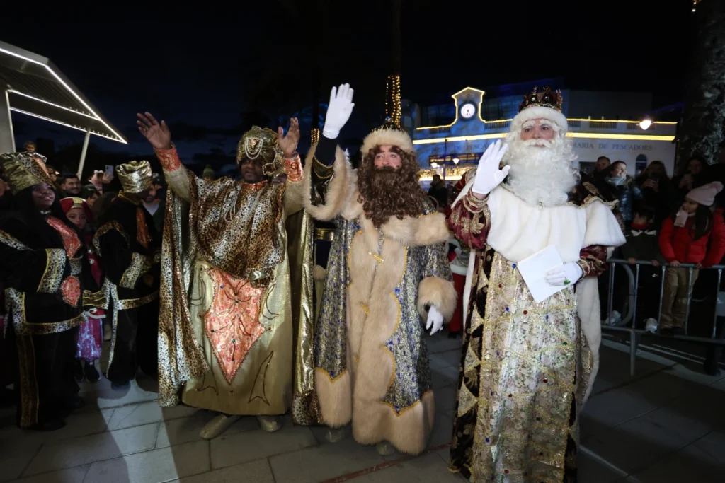 Los reyes magos dan cierre a la celebración de la Navidad en Tarragona cada 5 de Enero.
